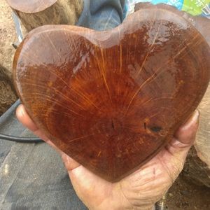 Burl heart